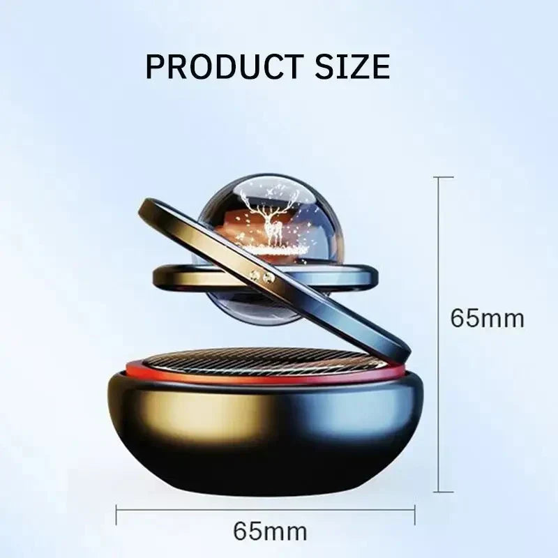 ALIVIM Solar-Powered 360° Interstellar Hanging Car Air Freshener